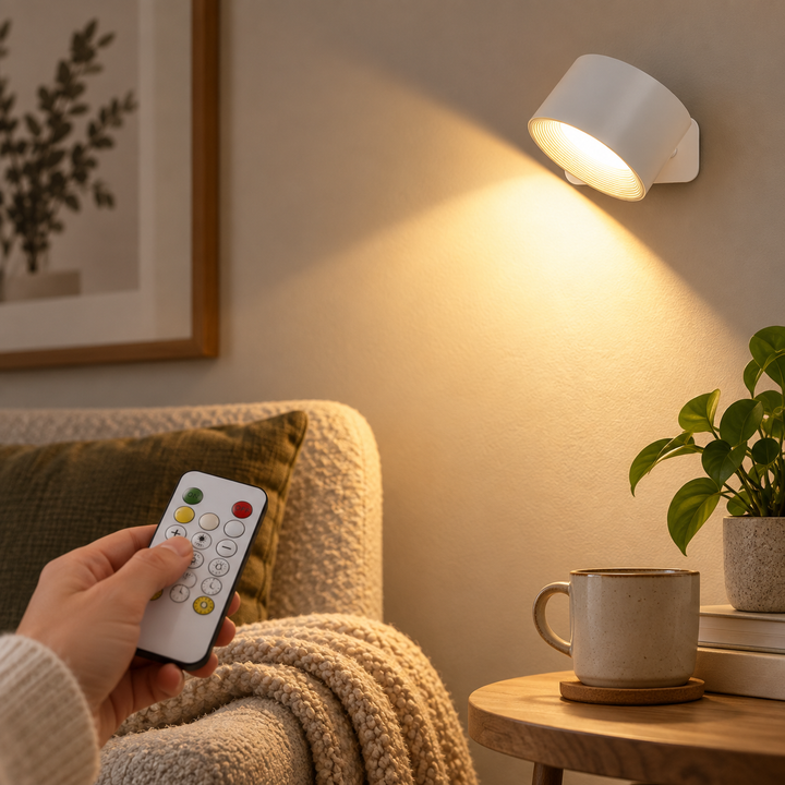 Wireless Rechargeable 360 Wall Light Touch Control LED