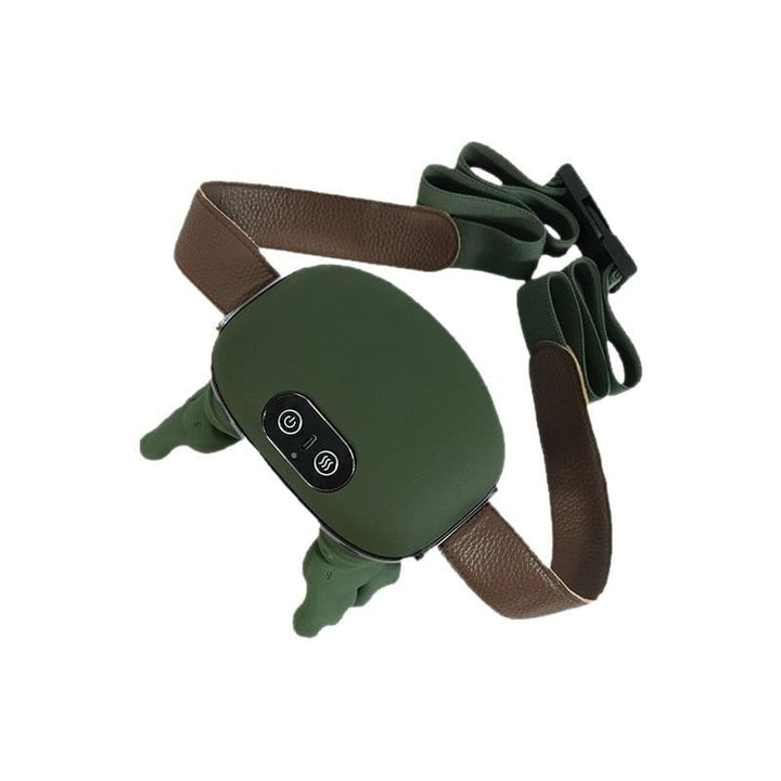 Hands-Free Bionic Neck Massager with Strap &amp; Deep-Kneading Nodes