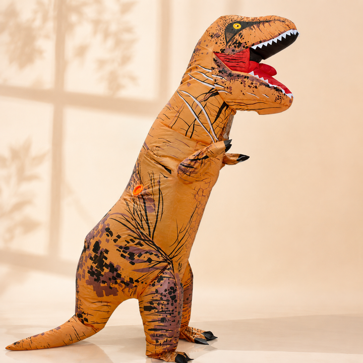 Inflatable T-Rex Dinosaur Costume Adult Halloween Outfit