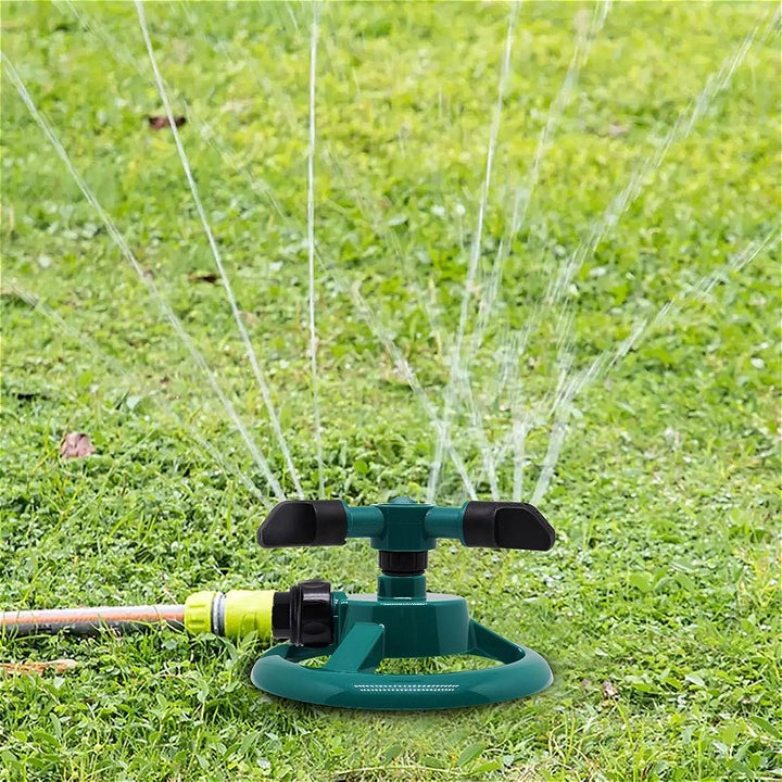 360 Degree Rotating Patio Sprinkler for Lawn and Garden Watering