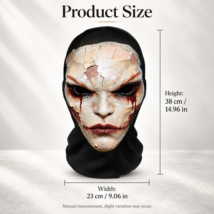 Full Face 3D Breathable Mesh Mask for Costume Party