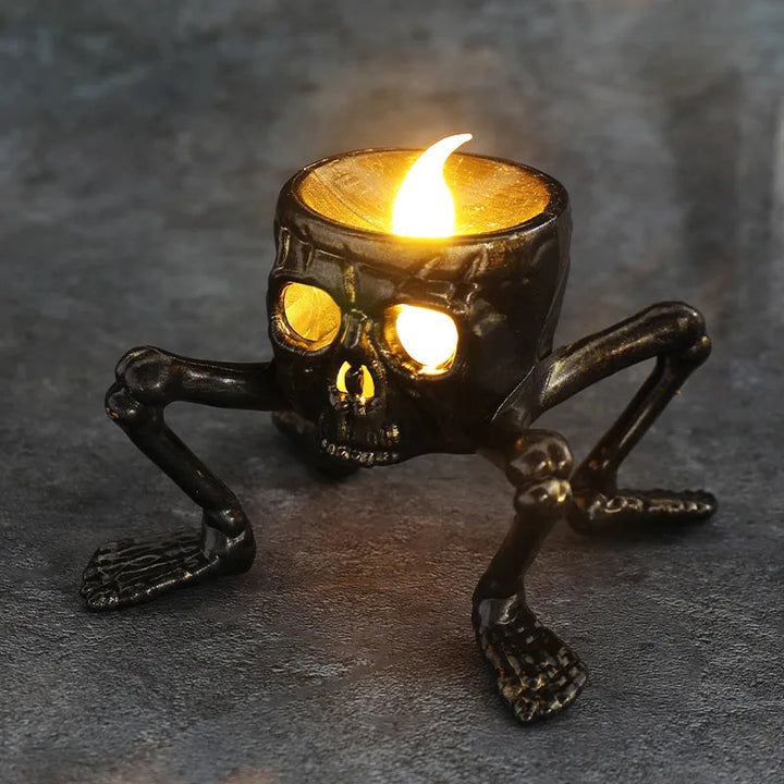LED Flameless Tea Light Candles Halloween Decor