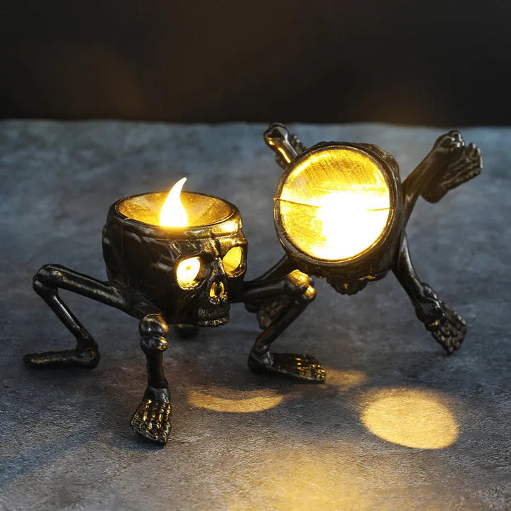 LED Flameless Tea Light Candles Halloween Decor
