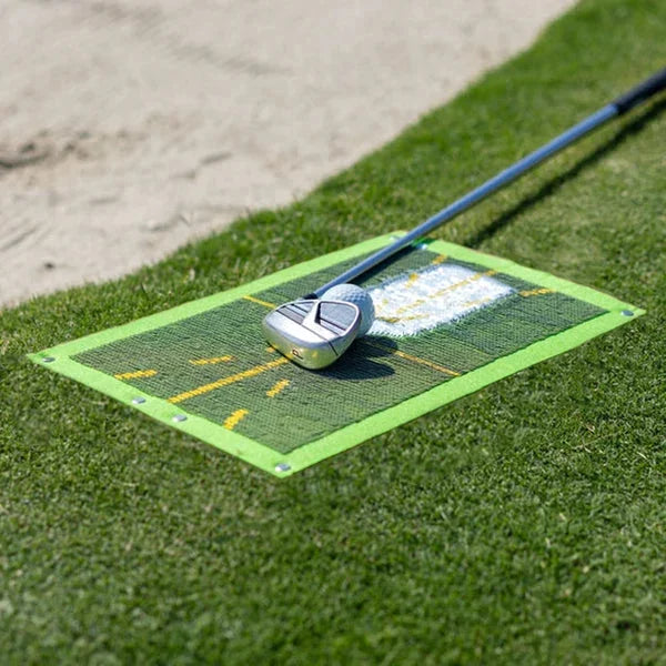 Golf Swing Training Mat with Detection Sensor