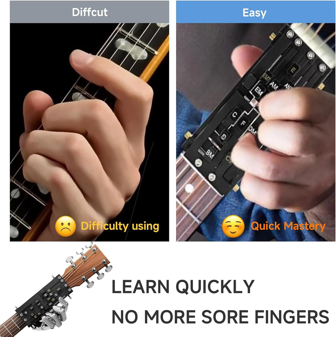 Guitar Chord Trainer Tool for Beginners Easy Learning Practice Aid