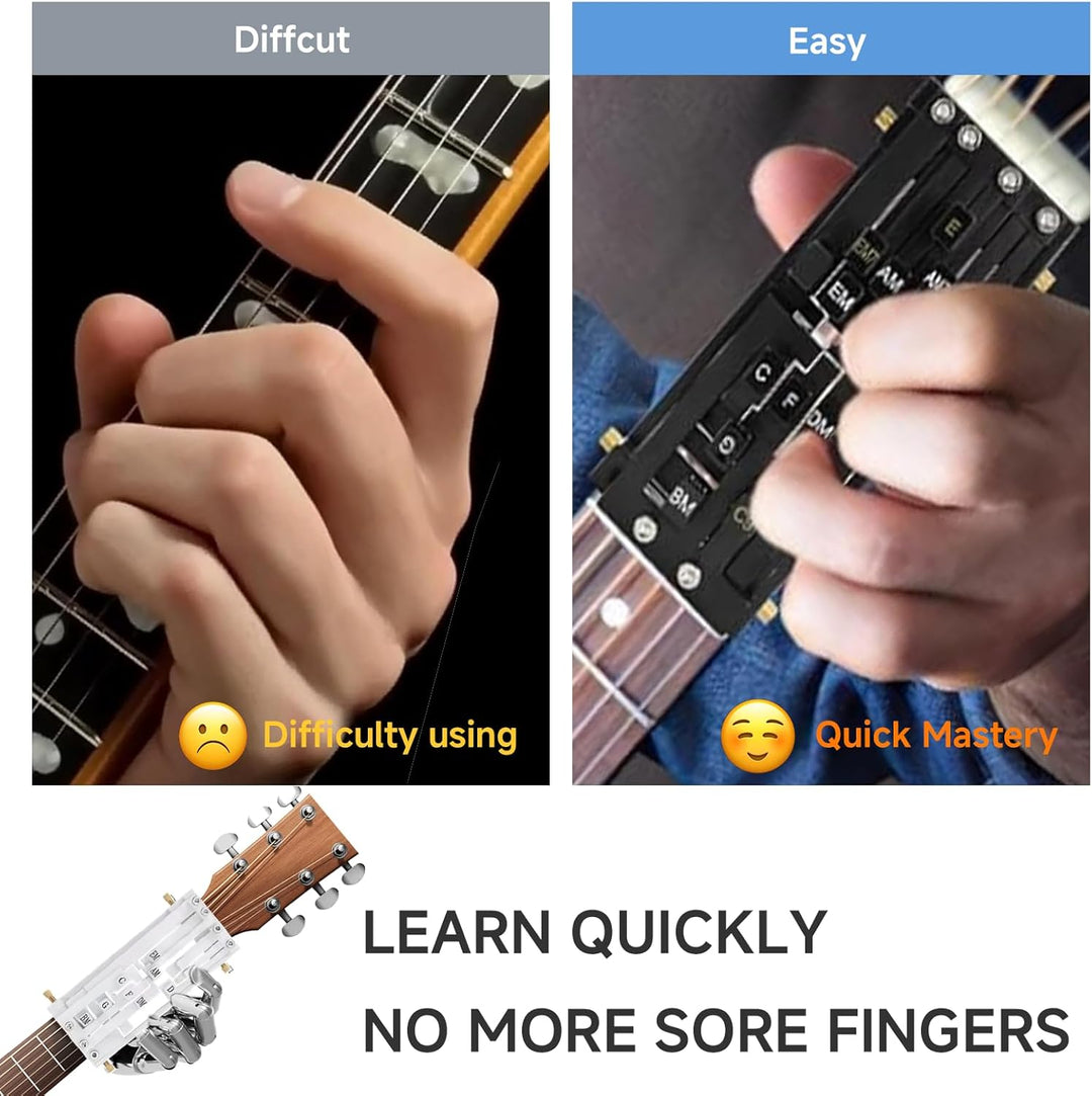 Guitar Chord Trainer Tool for Beginners Easy Learning Practice Aid