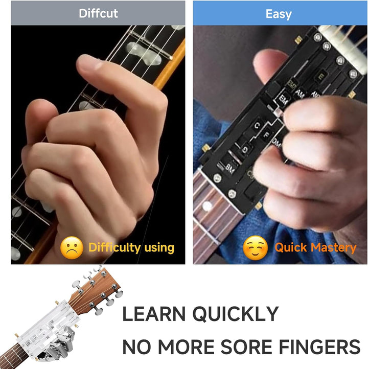 Guitar Chord Trainer Tool for Beginners Easy Learning Practice Aid