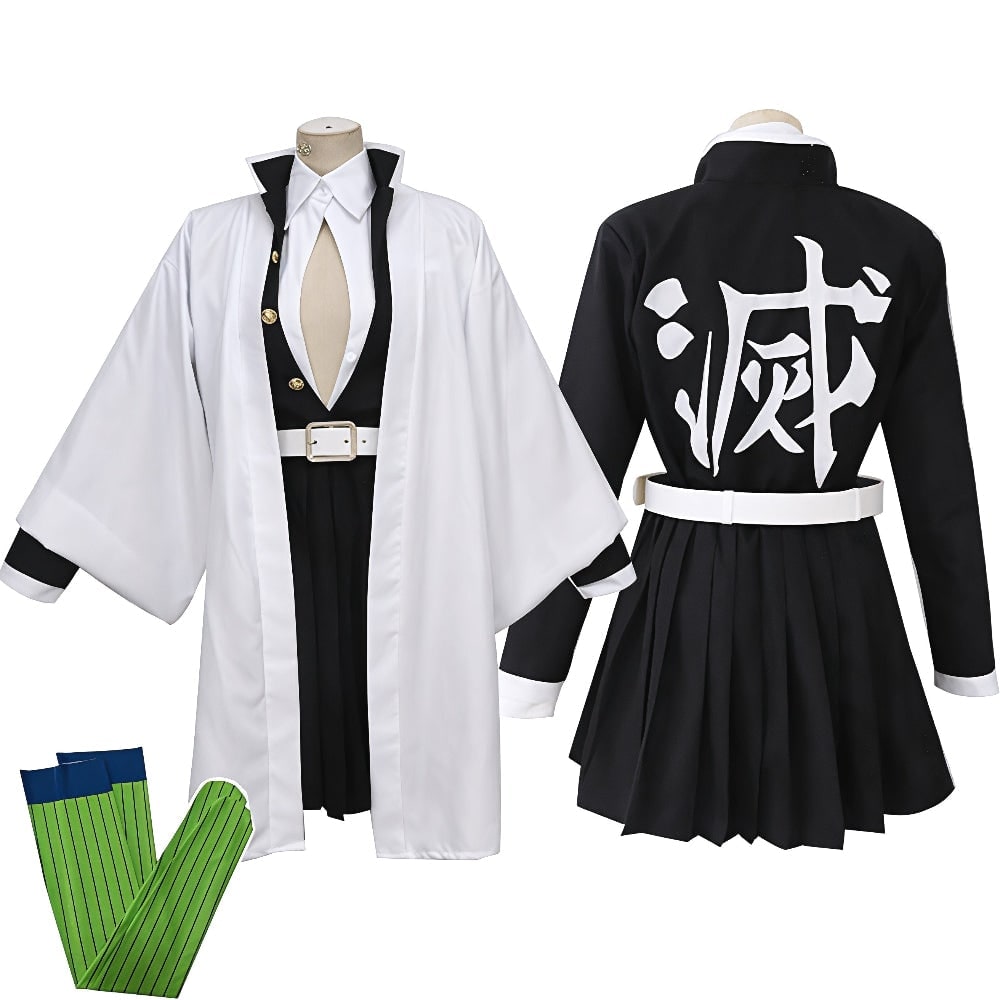 Halloween Anime Cosplay Costume and Outfits Set with Kimono Haori Jacket