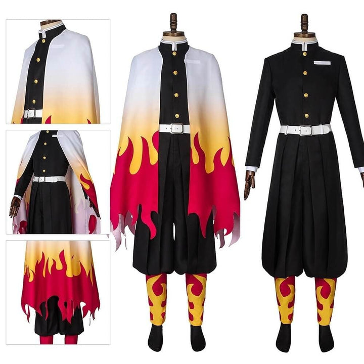 Halloween Anime Cosplay Costume and Outfits Set with Kimono Haori Jacket