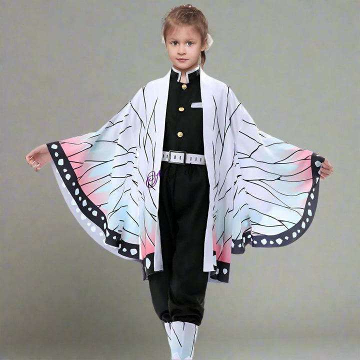 Halloween Anime Cosplay Costume and Outfits Set with Kimono Haori Jacket
