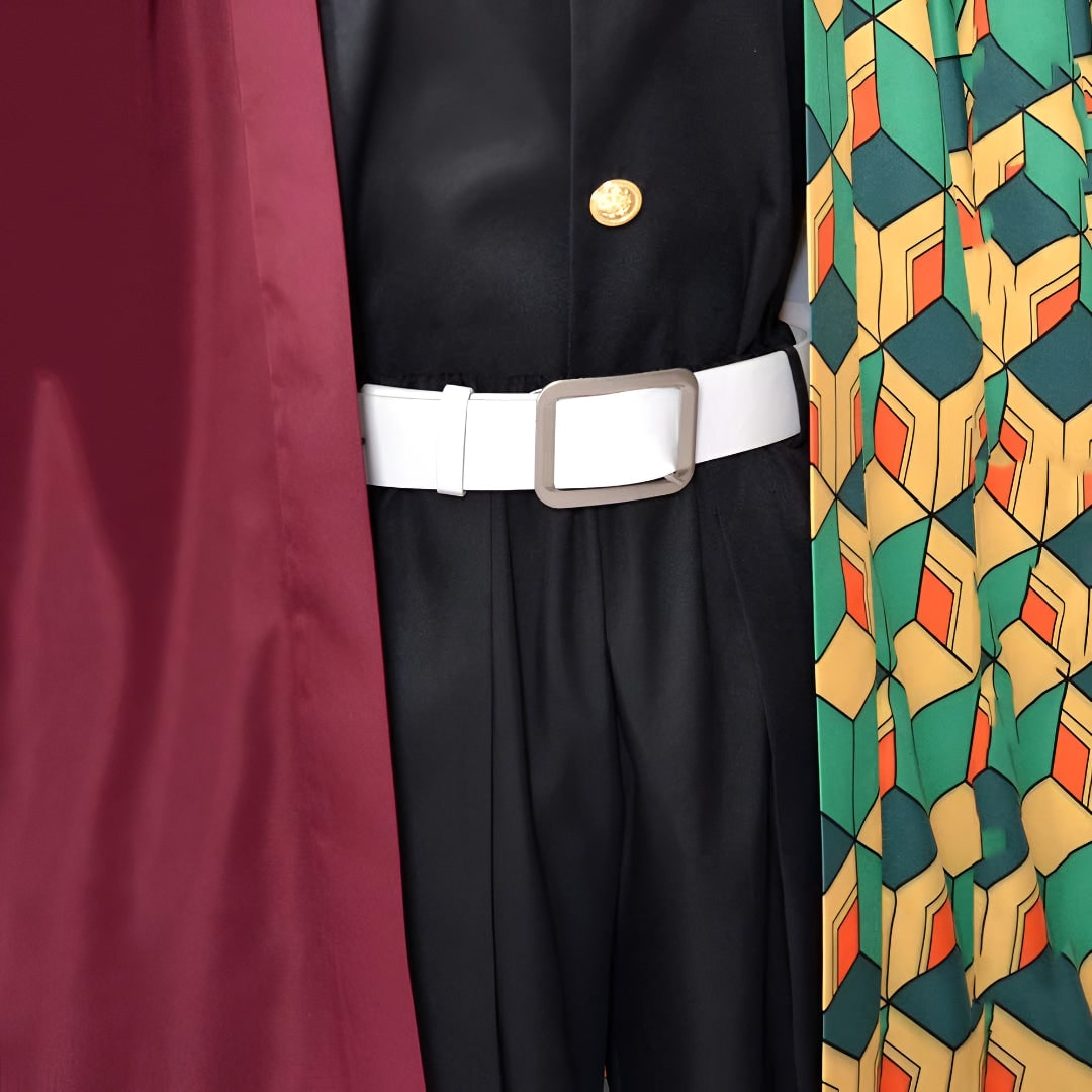 Halloween Anime Cosplay Costume with Split Haori Jacket and Set for Party and Convention