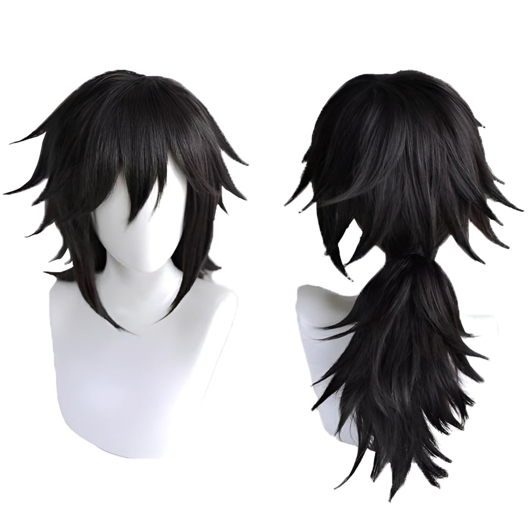 Halloween Anime Cosplay Costume with Split Haori Jacket and Set for Party and Convention