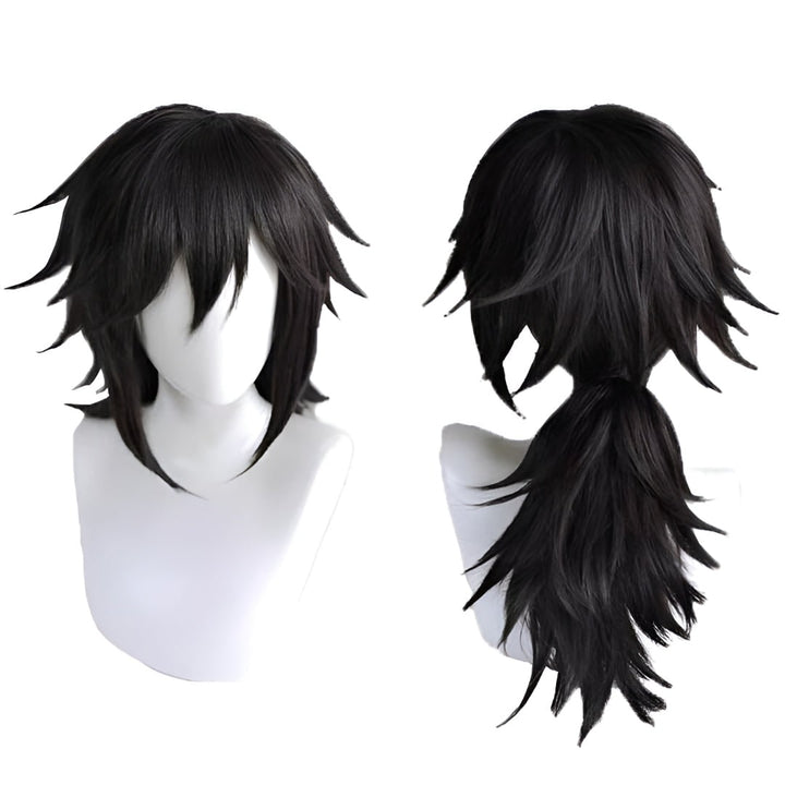 Halloween Anime Cosplay Costume with Split Haori Jacket and Set for Party and Convention