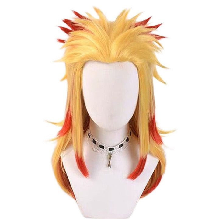 Halloween Anime Cosplay Wig for Costume Party and Dress-Up Events Blonde