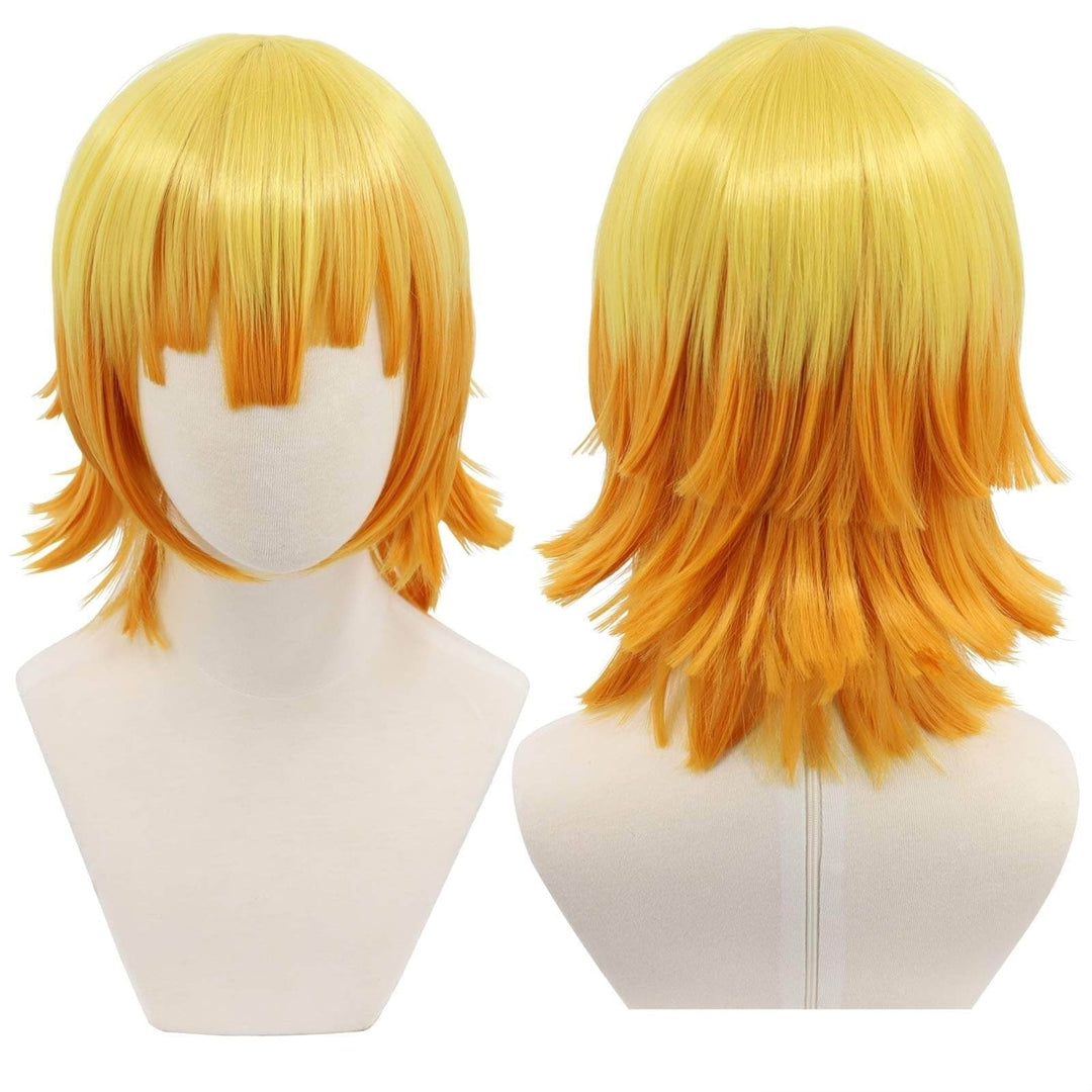 Halloween Anime Cosplay Wig for Costume Party and Dress-Up Events Blonde