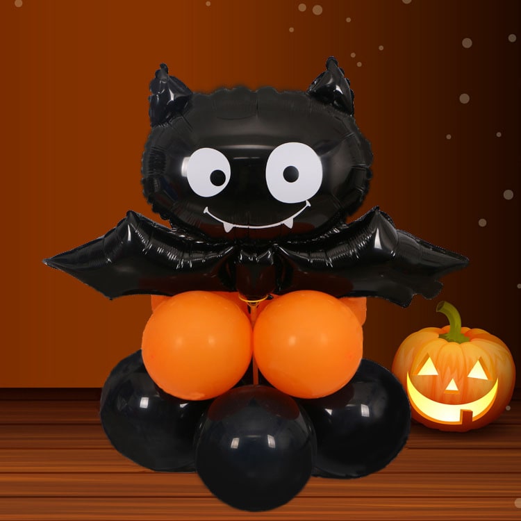 Halloween Balloon Decoration Arch Kit with Foil and Latex for Party