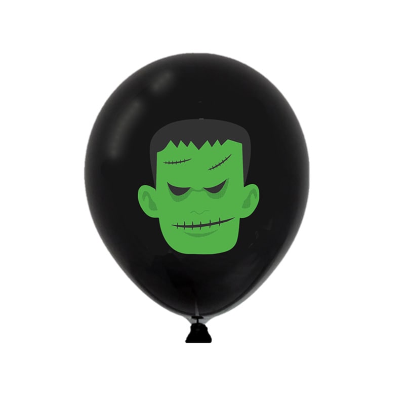Halloween Balloons Latex Party with Spooky Printed Designs for Decoration Happy Birthday