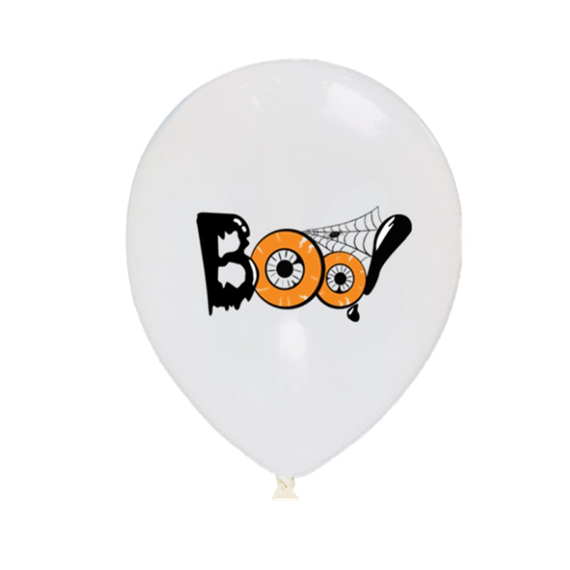 Halloween Balloons Latex Party with Spooky Printed Designs for Decoration Happy Birthday