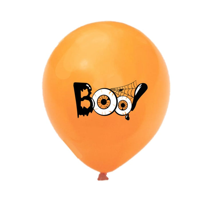 Halloween Balloons Latex Party with Spooky Printed Designs for Decoration Happy Birthday