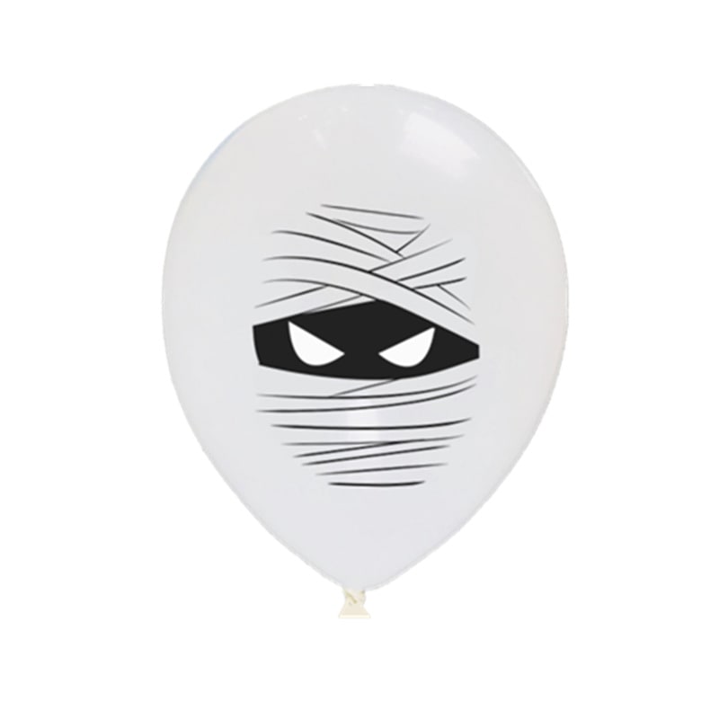 Halloween Balloons Latex Party with Spooky Printed Designs for Decoration Happy Birthday