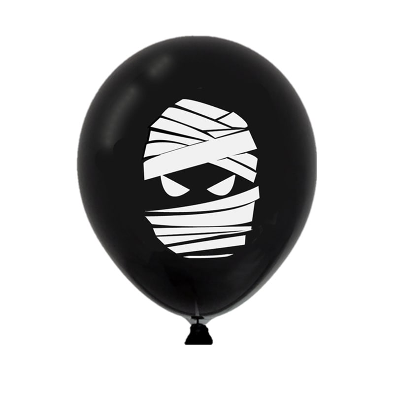 Halloween Balloons Latex Party with Spooky Printed Designs for Decoration Happy Birthday