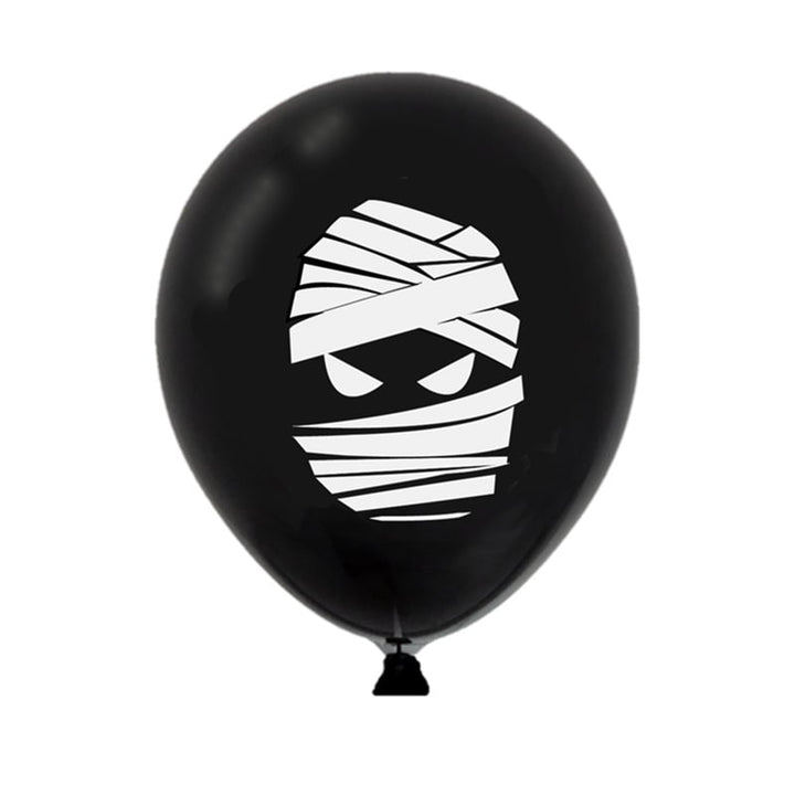 Halloween Balloons Latex Party with Spooky Printed Designs for Decoration Happy Birthday