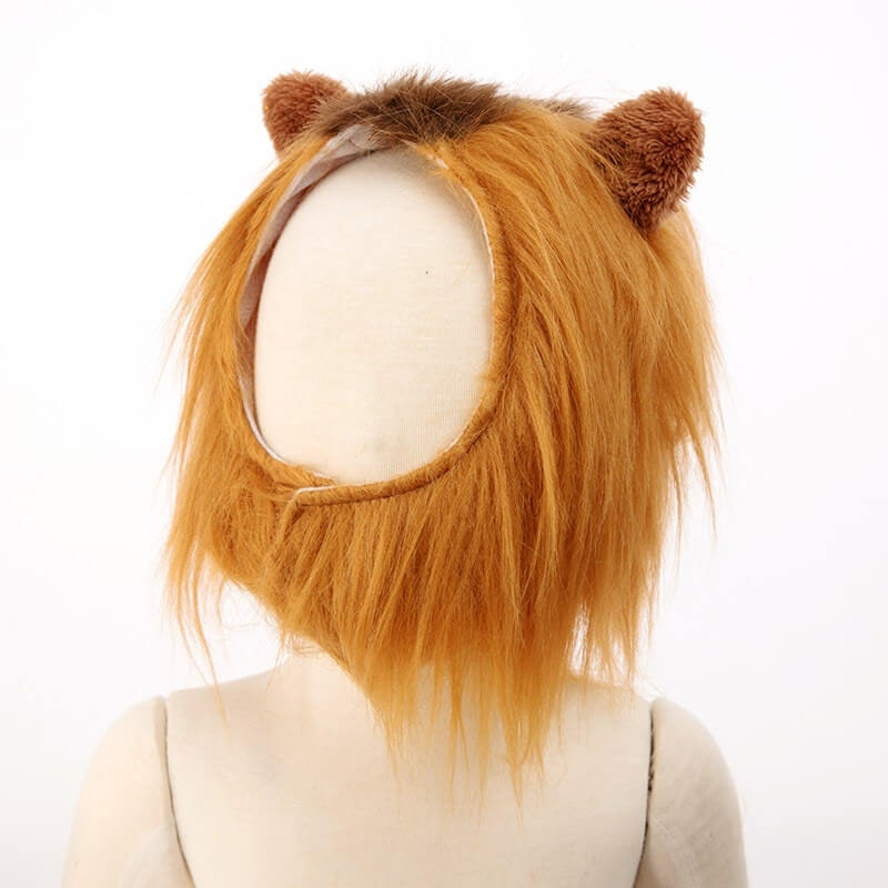 Halloween Beauty and beast mutant Costume with Velvet Jacket Horns Hood