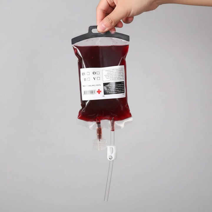 Halloween Blood Bag Pouches Hanging Toiletries Travel Makeup Organizer