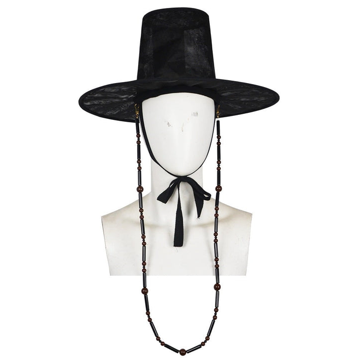 Halloween Cosplay Costume Korean Hanbok with Hat and Accessories Fantasy Set