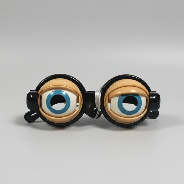 Halloween Crazy Eyes Glasses with String Control Novelty Prank Toy Affordable Prescription