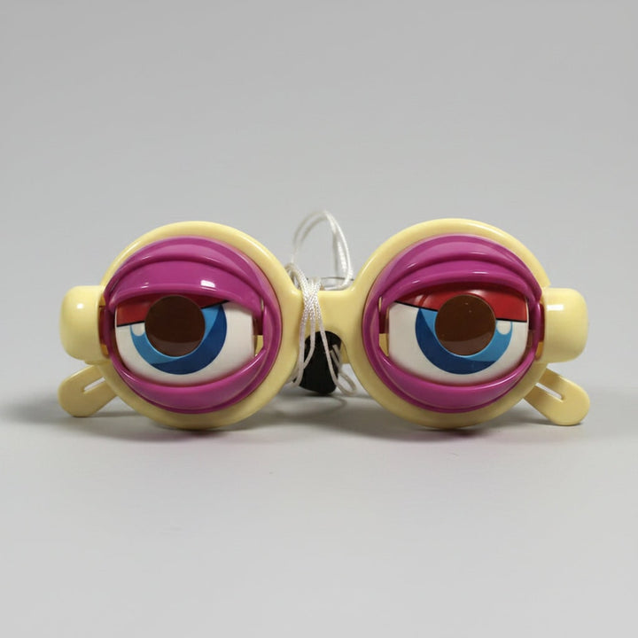 Halloween Crazy Eyes Glasses with String Control Novelty Prank Toy Affordable Prescription