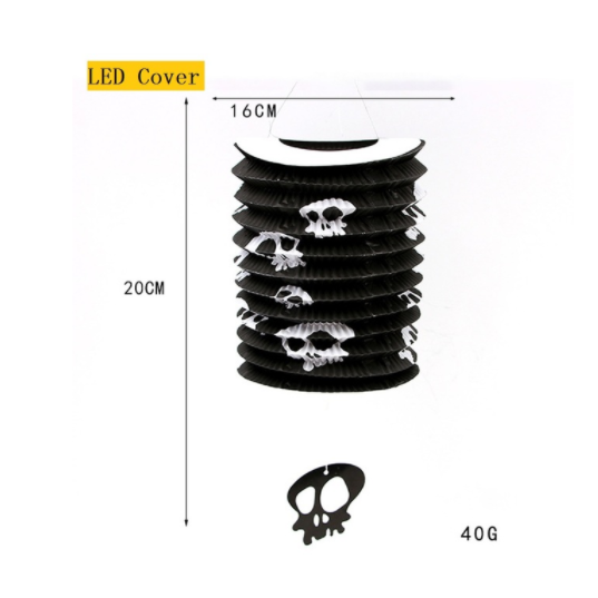Halloween Decorations Hanging Lights with Lantern LED String Operated for Indoor Outdoor Party