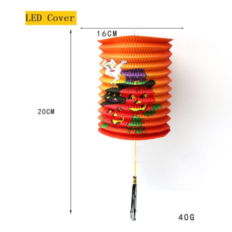 Halloween Decorations Hanging Lights with Lantern LED String Operated for Indoor Outdoor Party
