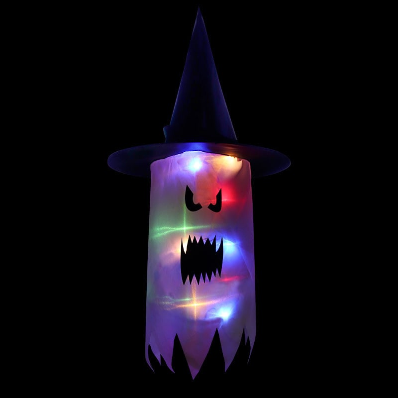 Halloween Decorations Hanging Lights with Lantern LED String Operated for Indoor Outdoor Party