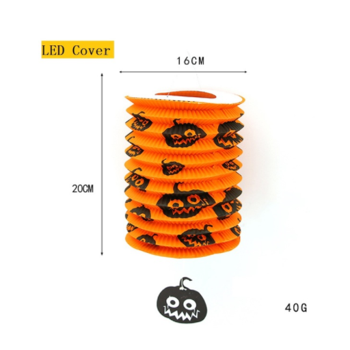 Halloween Decorations Hanging Lights with Lantern LED String Operated for Indoor Outdoor Party