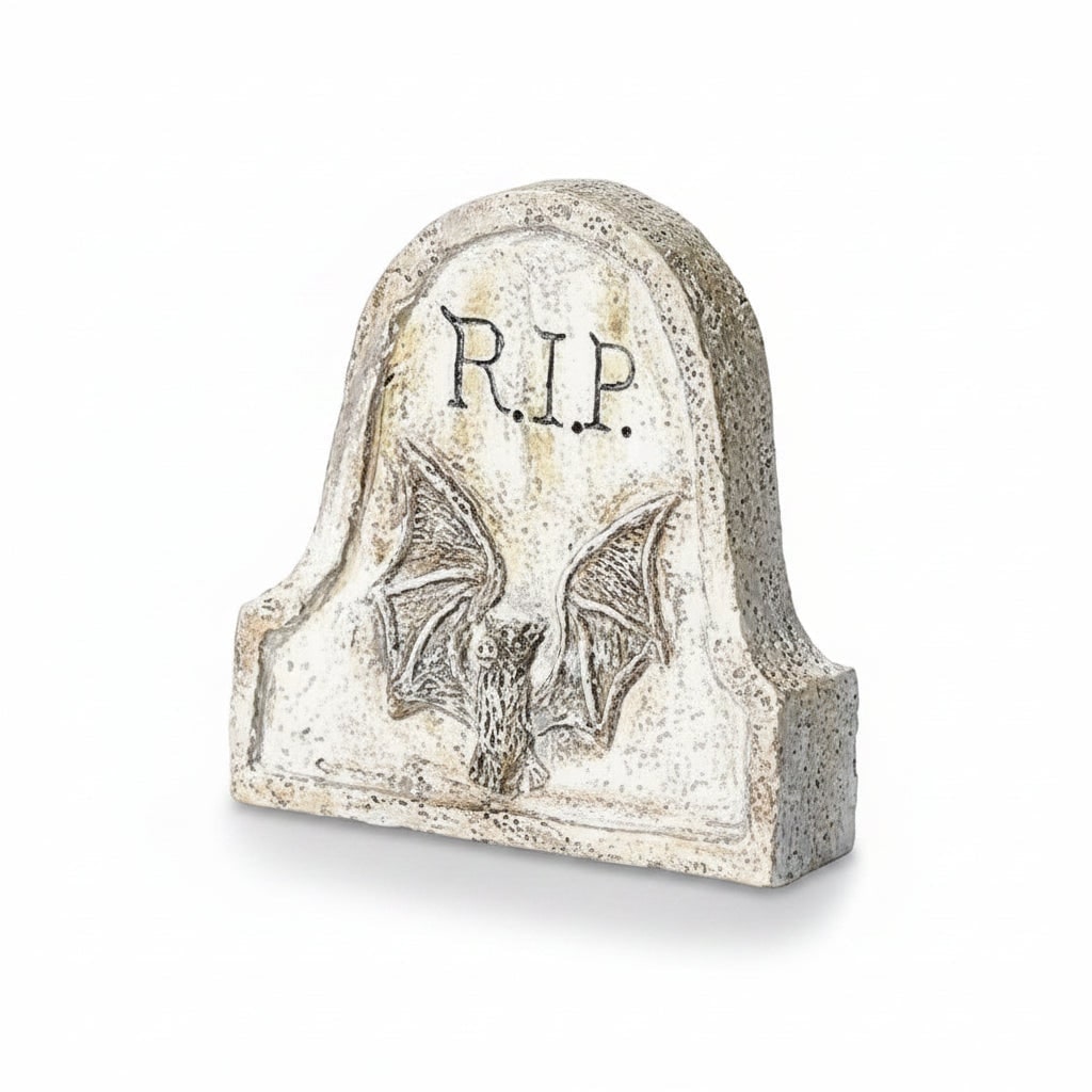 Halloween Decorations Miniature Tombstones for Tabletop and Fall Decor