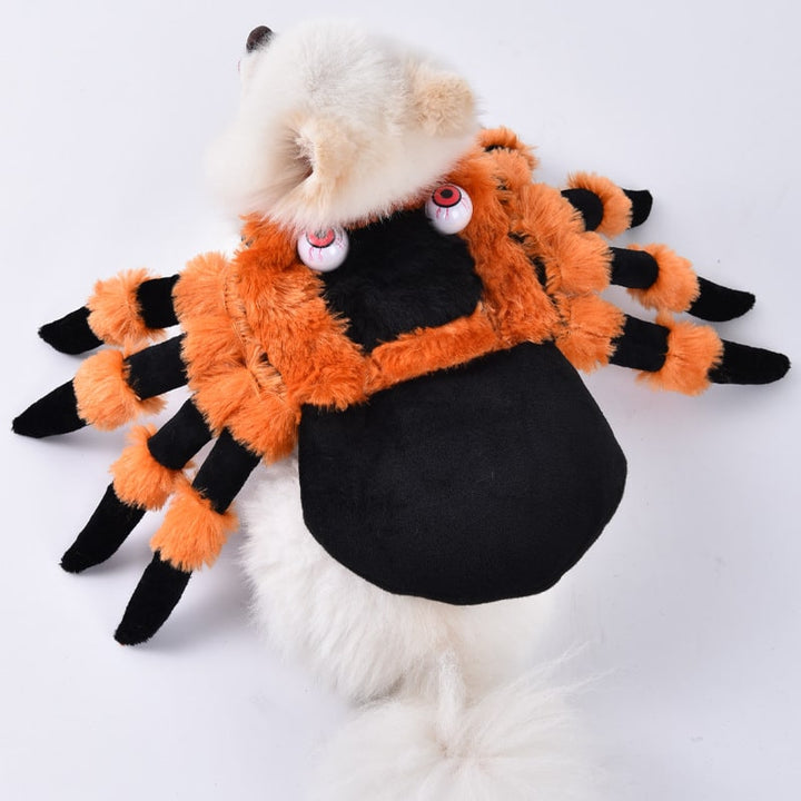 Halloween Dog Costume Funny Novelty with Hooded Design and Step-In Style for Small Human