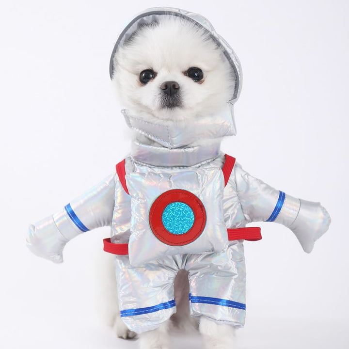 Halloween Dog Costume Funny Novelty with Hooded Design and Step-In Style for Small Human