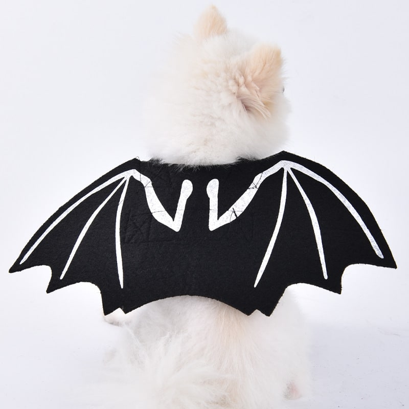 Halloween Dog Costume Funny Novelty with Hooded Design and Step-In Style for Small Human