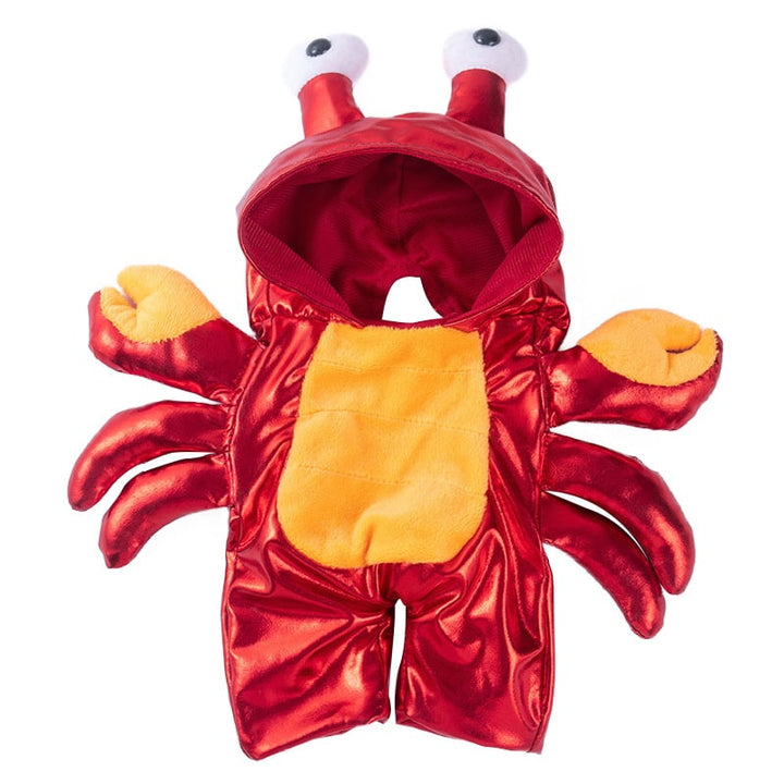 Halloween Dog Costume Funny Novelty with Hooded Design and Step-In Style for Small Human
