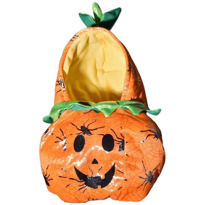 Halloween Dog Costume Funny Novelty with Hooded Design and Step-In Style for Small Human
