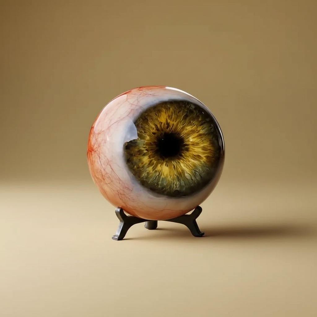 Halloween Eyeball Decoration with Stand for Party and Haunted House Display