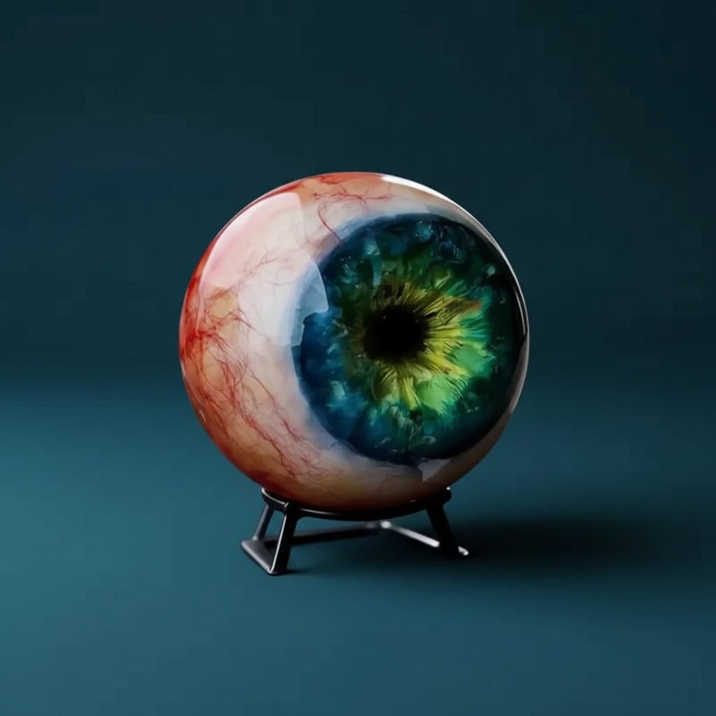 Halloween Eyeball Decoration with Stand for Party and Haunted House Display