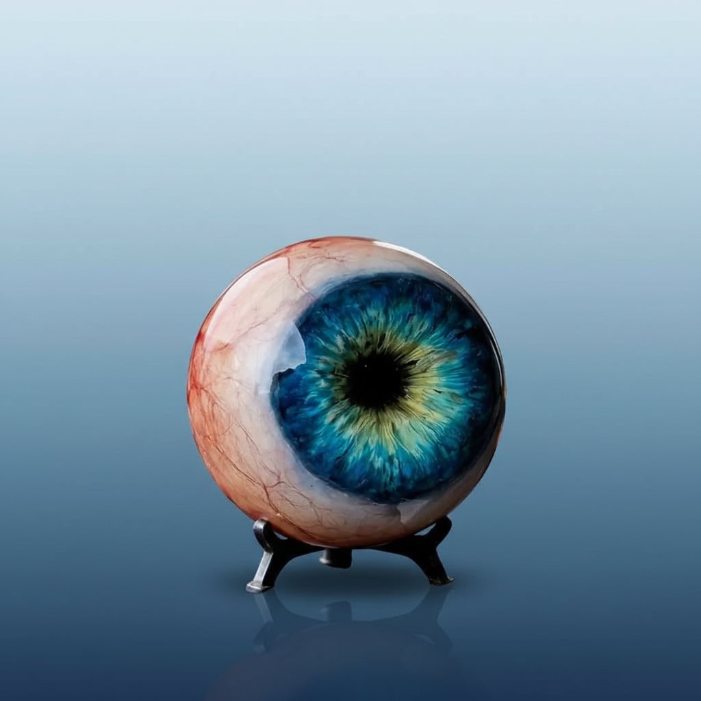 Halloween Eyeball Decoration with Stand for Party and Haunted House Display