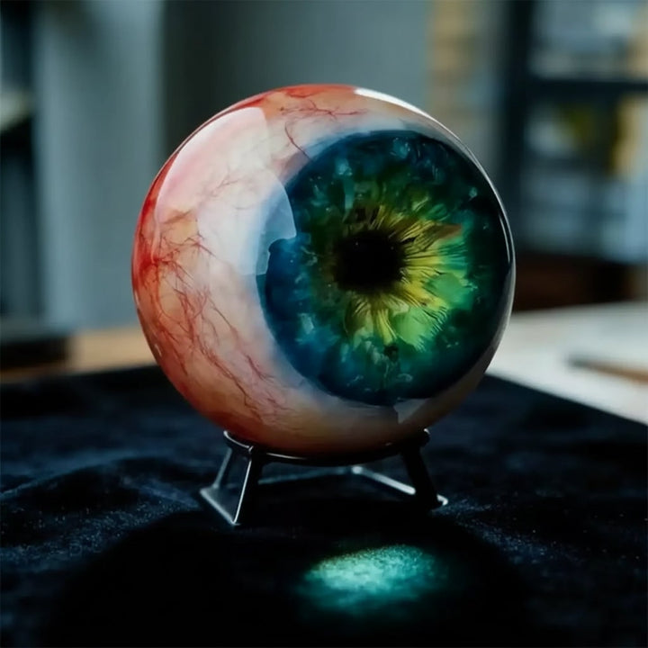 Halloween Eyeball Decoration with Stand for Party and Haunted House Display