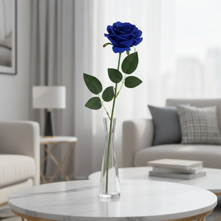 Halloween Fake Roses Bulk Faux Artificial Long Stem Lifelike Flowers for Spooky Party Decoration