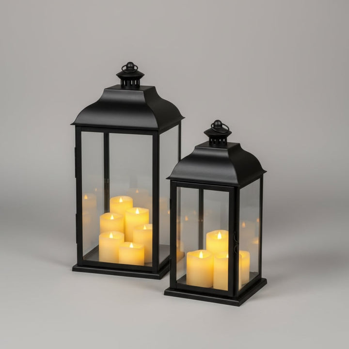 Halloween Flameless LED Candles Battery Operated Tea Lights and Pillar for Decoration