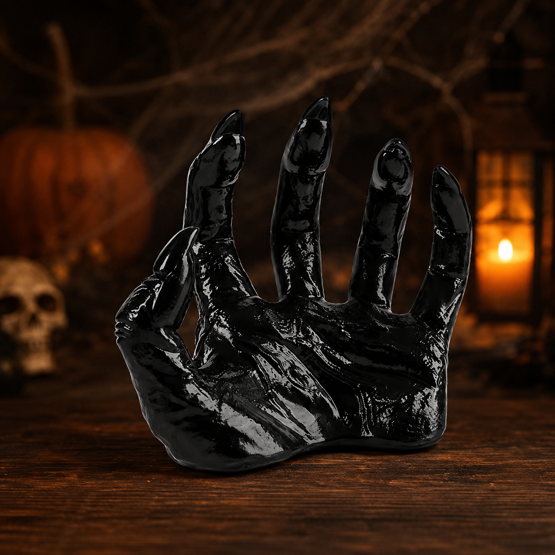 Halloween Gothic Wall Decor 3D Hand Candle Holders for Bathroom Dining Room Kitchen