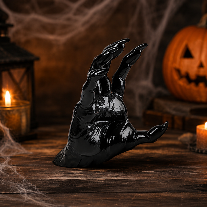 Halloween Gothic Wall Decor 3D Hand Candle Holders for Bathroom Dining Room Kitchen