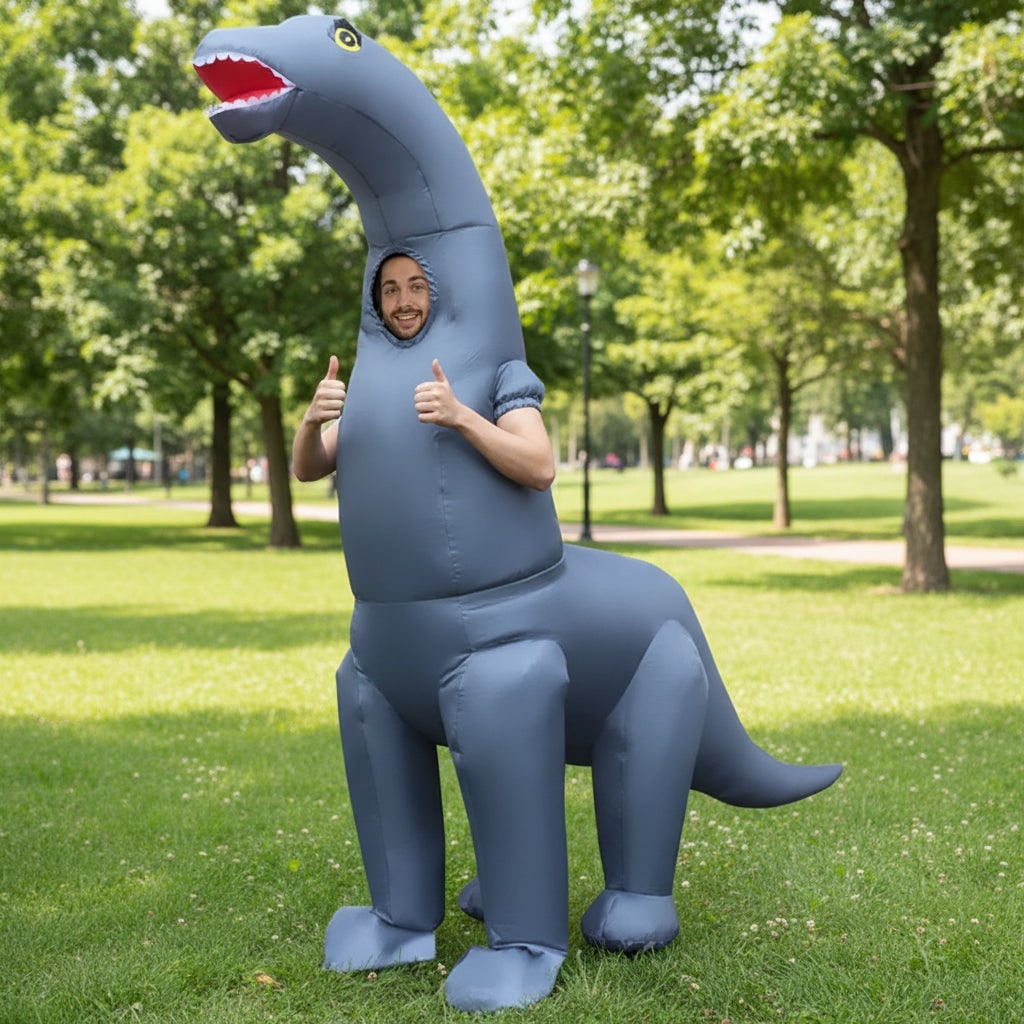 Halloween Inflatable Dinosaur Costume Suit for Youth